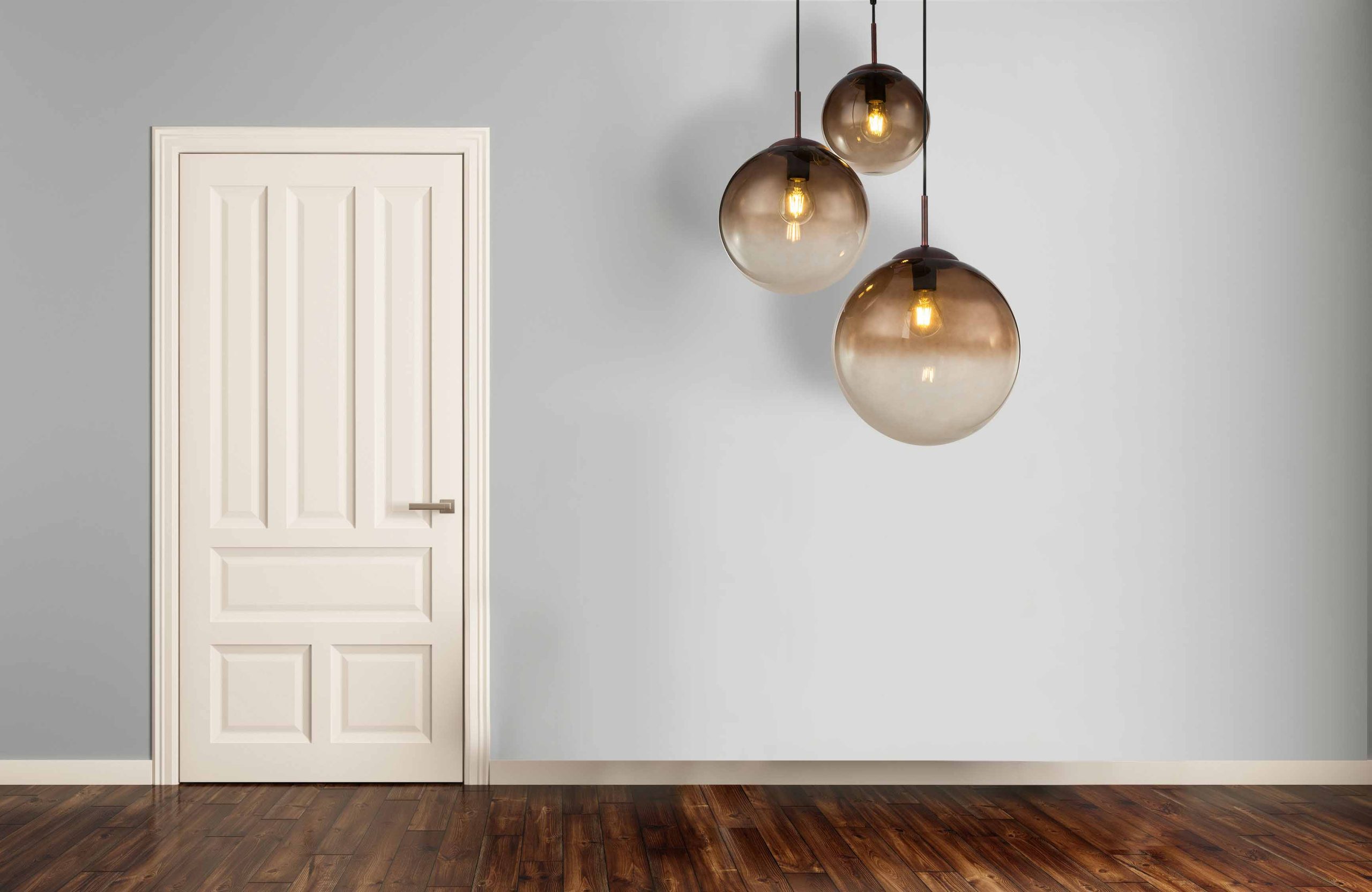 Suspension moderne en métal brun Globo Varus – Image 2