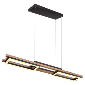 suspension-moderne-noire-allongée-globo-illa-67266h
