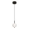 suspension-moderne-noire-en-métal-et-verre-globo-aida-16042h