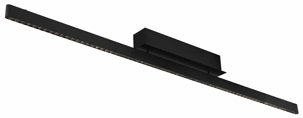 Suspension moderne noire en métal Globo Dentsy – Image 3