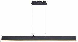 Alternative view of Suspension moderne noire en métal Globo Verena