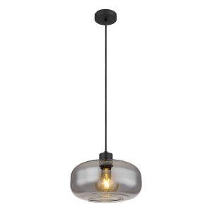 suspension-moderne-ronde-noire-globo-giuseppe-15566h