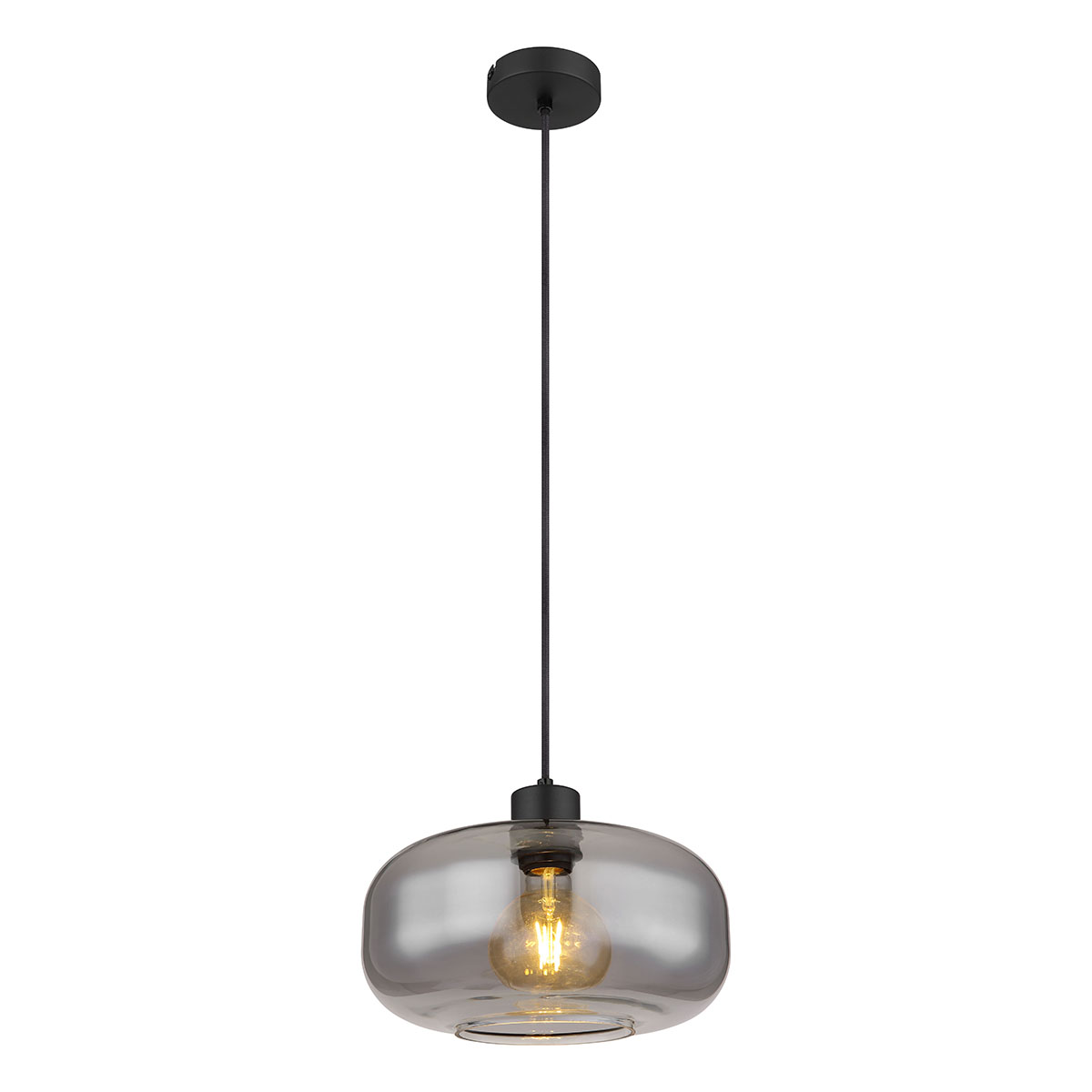 suspension-moderne-ronde-noire-globo-giuseppe-15566h