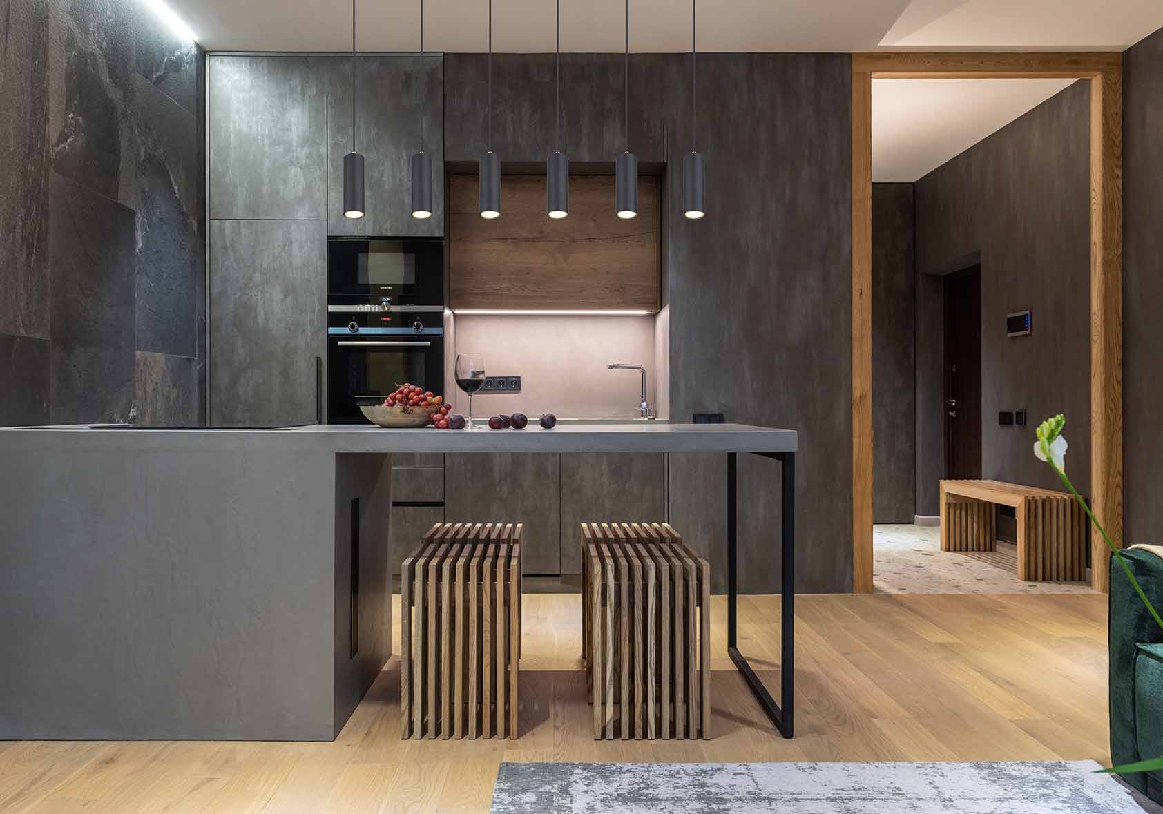 Suspension noire 6 spots Globo Robby – Image 4