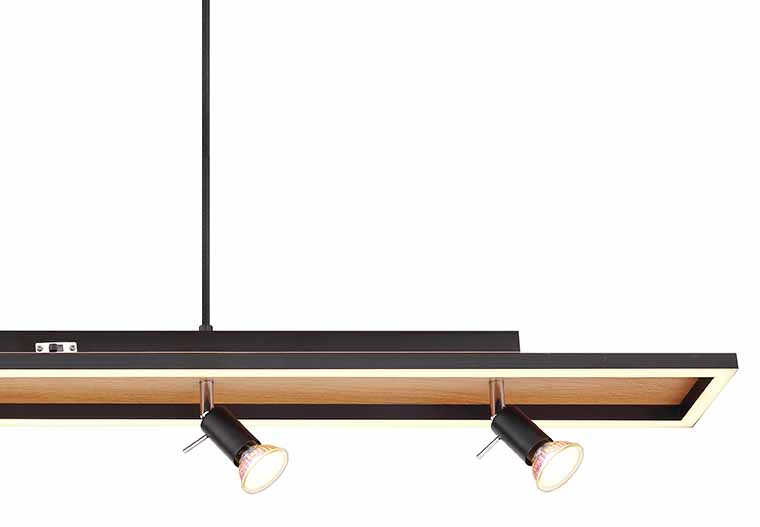 Suspension noire trapèze Globo Ida – Image 3