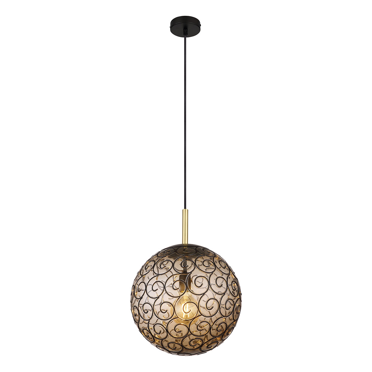 suspension-orientale-noire-en-métal-globo-fitz-15659h1