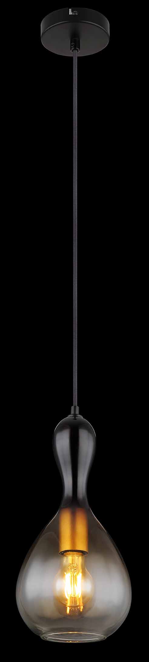 Suspension ronde classique noire Globo Aladdin – Image 3