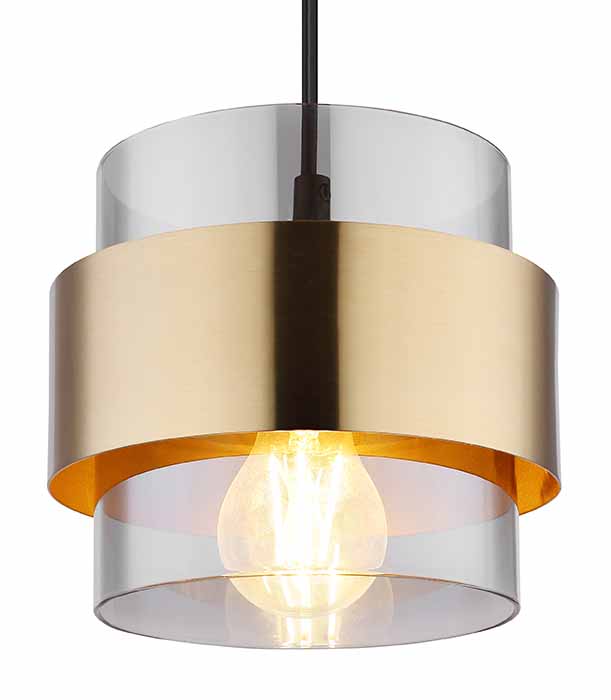 Suspension ronde classique noire Globo Milley – Image 2