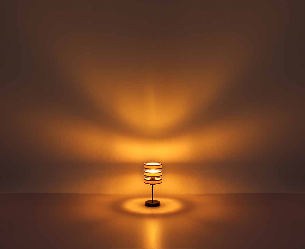 Suspension rurale en métal et bois noire Globo Soeni – Image 4