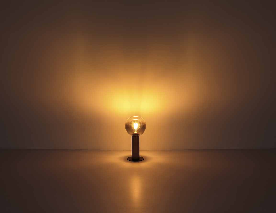 Suspension rurale noire en forme de sphère Globo Moitas – Image 4