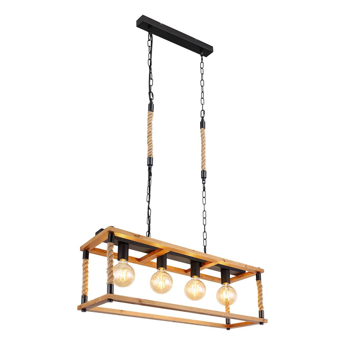 suspension-rurale-noire-en-métal-globo-vernon-15691-4h