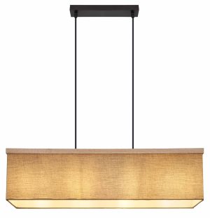 Alternative view of Suspensions allongées noires Globo Ossi