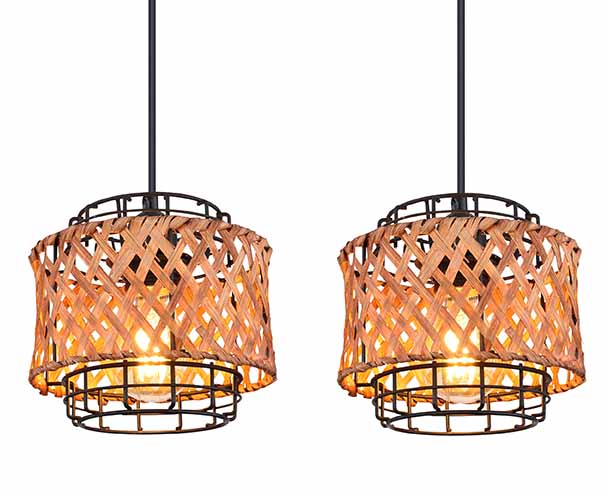 Suspensions bohémiennes noires en métal Globo Gina – Image 3