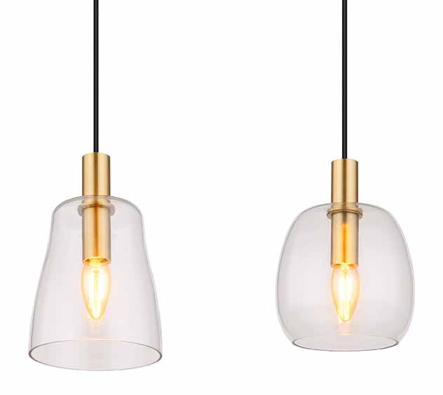 Suspensions classiques en métal laiton Globo Garri – Image 3