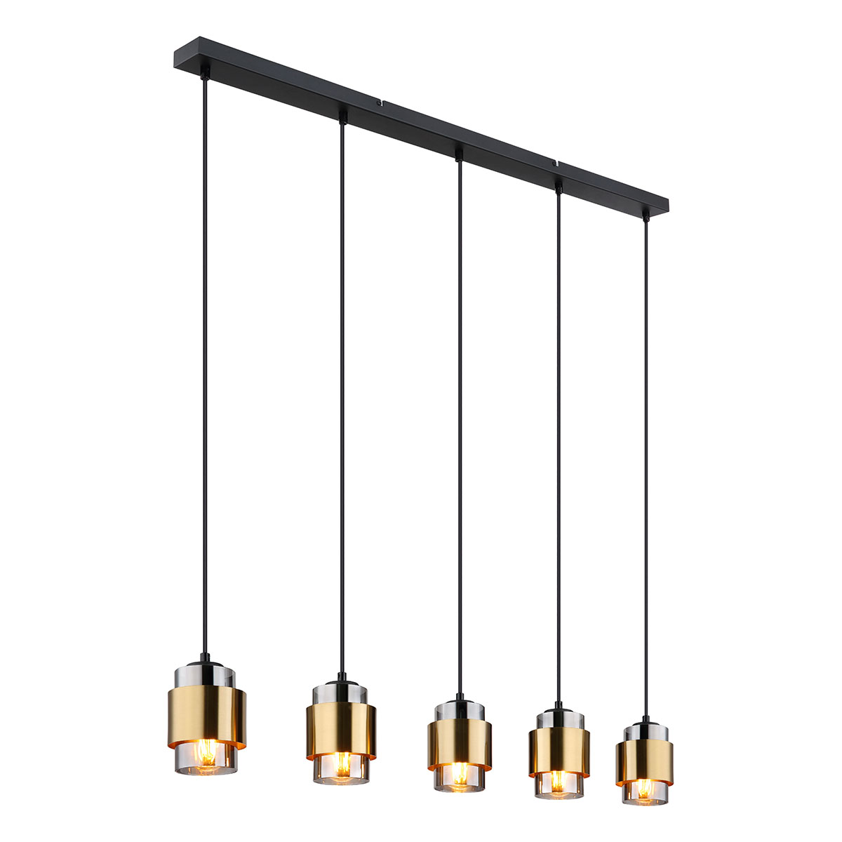 suspensions-classiques-en-métal-noir-et-or-globo-milley-15560-5h
