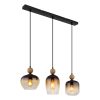 suspensions-classiques-noires-en-métal-et-verre-globo-commy-15702-3
