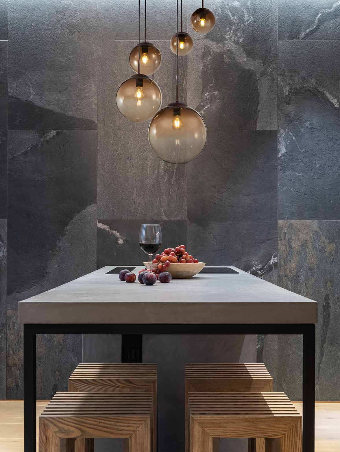 Suspensions modernes brunes sphériques Globo Varus – Image 4