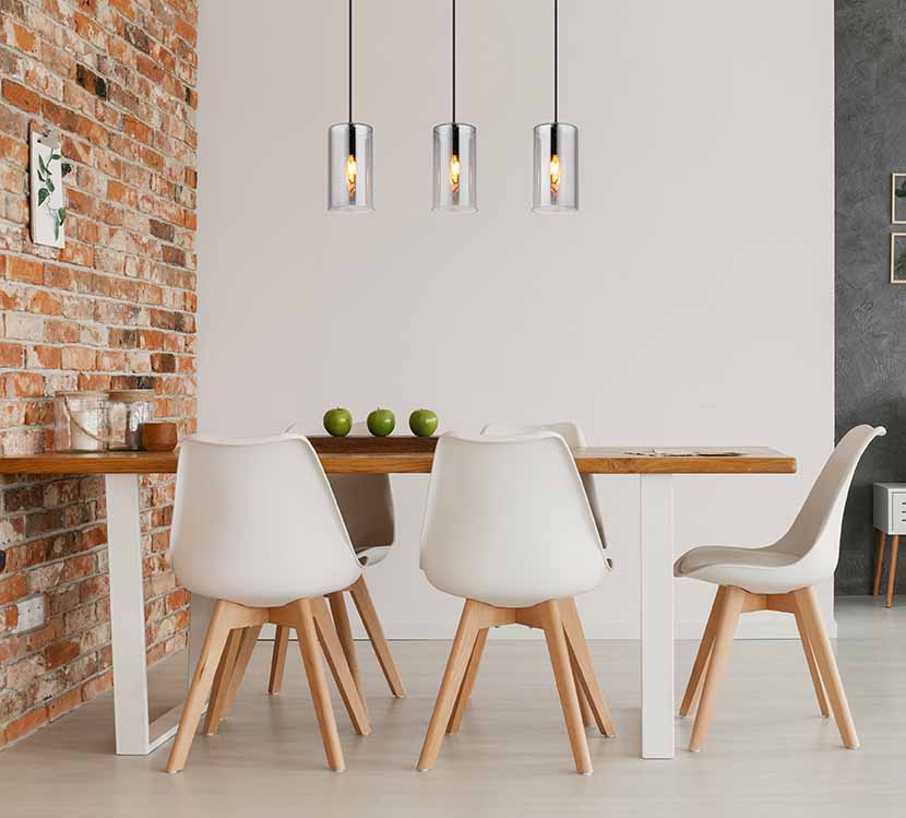 Suspensions modernes cylindriques noires Globo Olly – Image 4