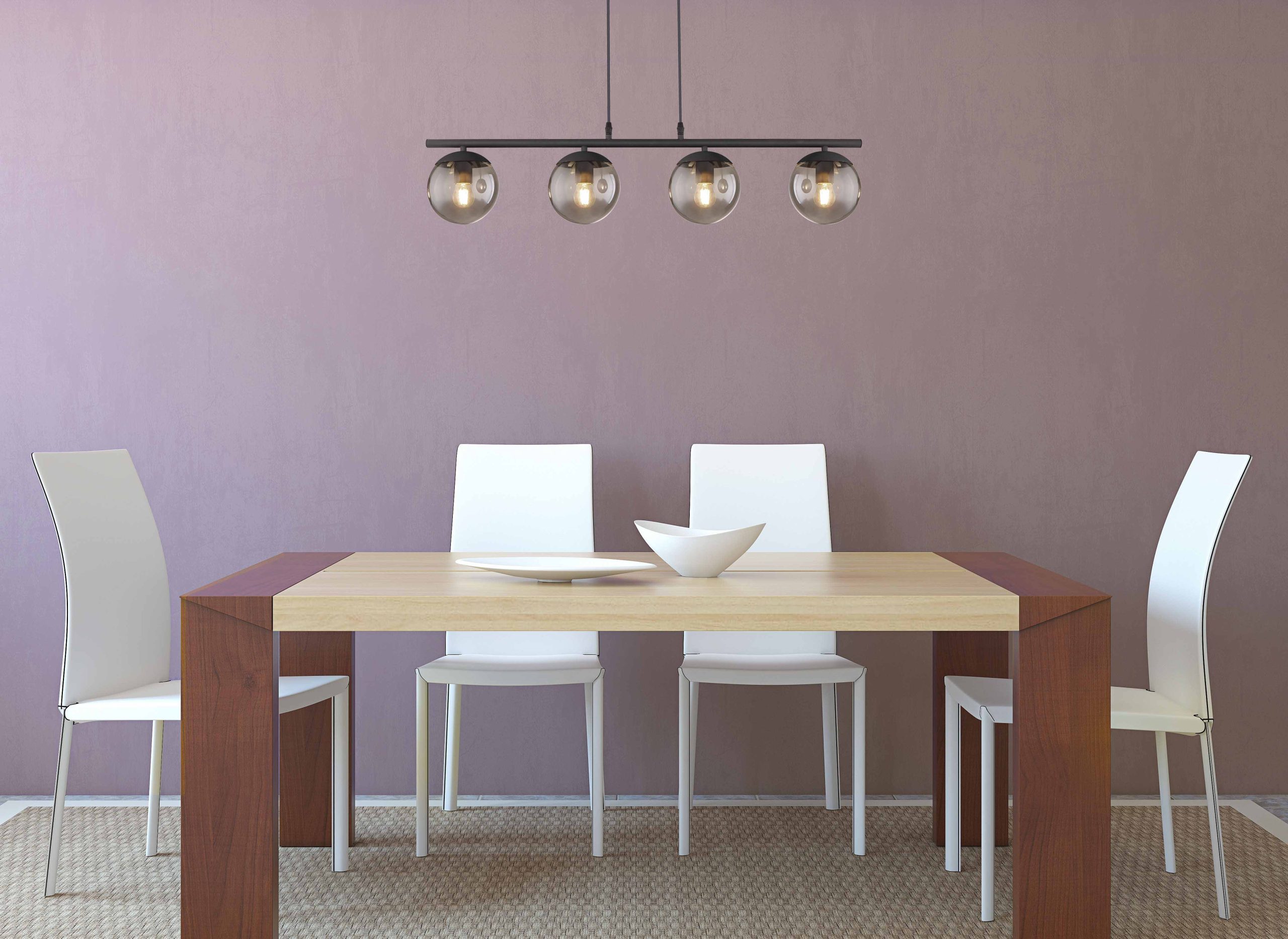 Suspensions modernes en métal noir Globo Blama – Image 4