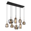 suspensions-modernes-en-verre-fumé-noir-globo-matt-15549-8h