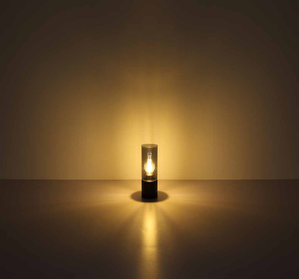 Suspensions modernes noires en métal et verre Globo Annika – Image 4