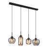 suspensions-modernes-noires-en-métal-globo-matt-15549-4sh