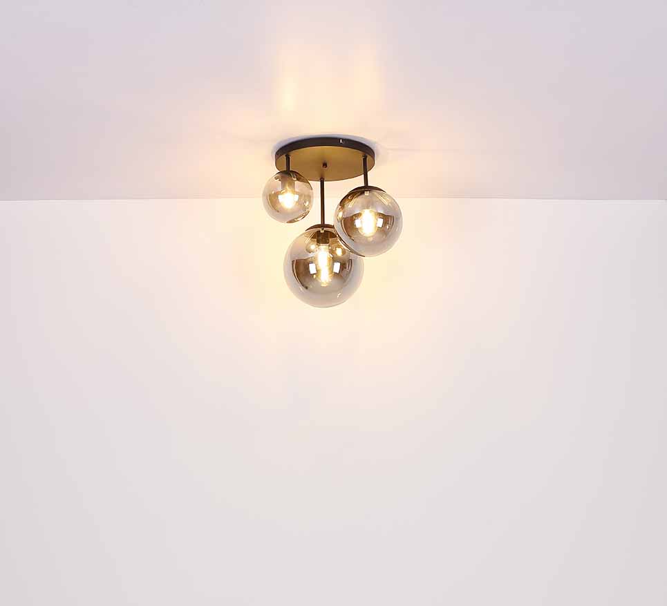 Suspensions modernes noires sphériques Globo Joel – Image 4