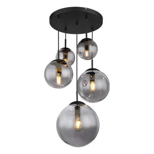suspensions-modernes-noires-sphériques-globo-joel-1581-5s
