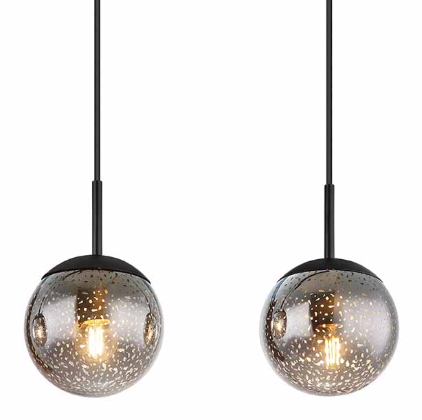 Suspensions modernes noires sphériques Globo Samos – Image 3