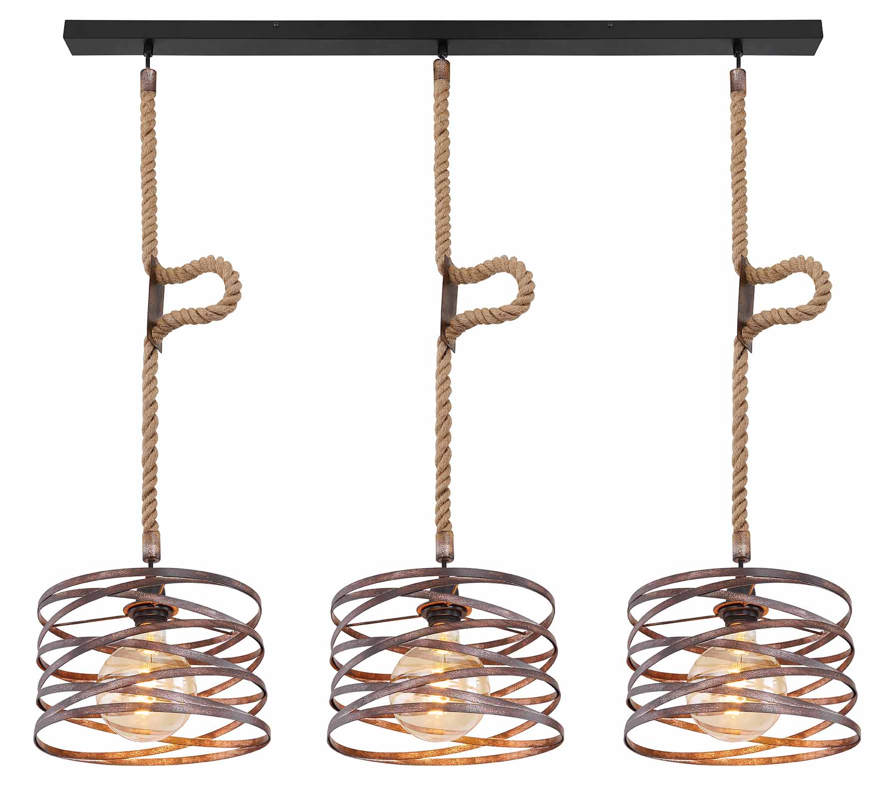 Suspensions rétro en métal et corde Globo Marco – Image 2