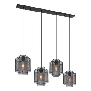 suspensions-rétro-noires-en-grillage-métallique-globo-augustin-15664-4h