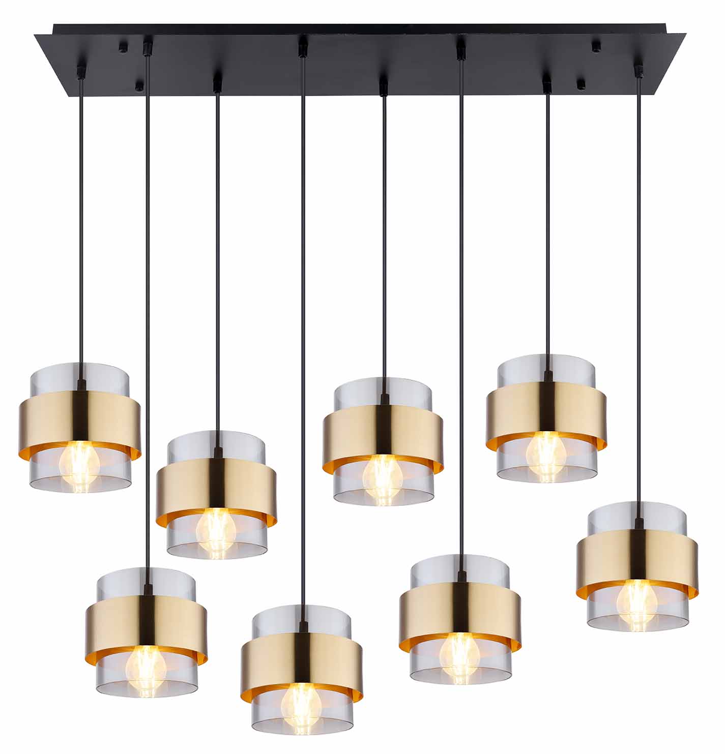 Suspensions rondes classiques noires Globo Milley – Image 2