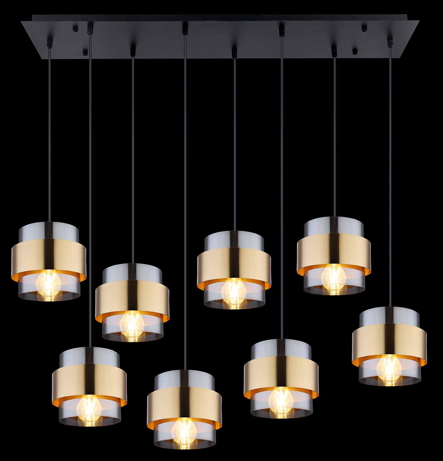 Suspensions rondes classiques noires Globo Milley – Image 5