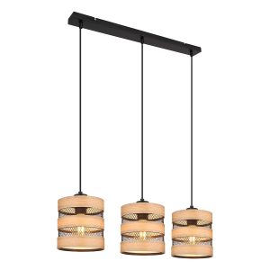 suspensions-rurales-noires-en-métal-globo-soeni-15650-3h