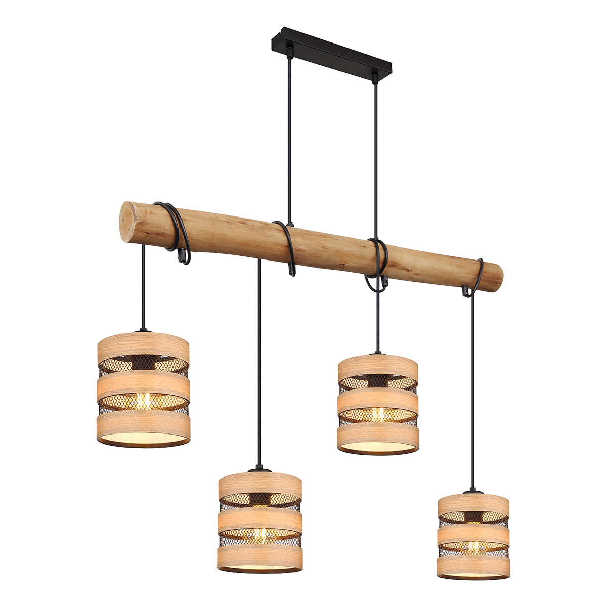 suspensions-rurales-noires-en-métal-globo-soeni-15650-4h