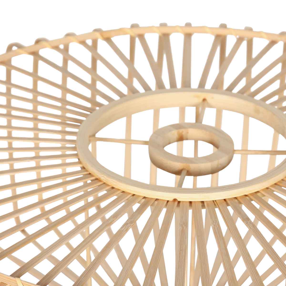 Lampadaire à longue arche noire avec abat-jour naturel Mexlite Solva – Image 10