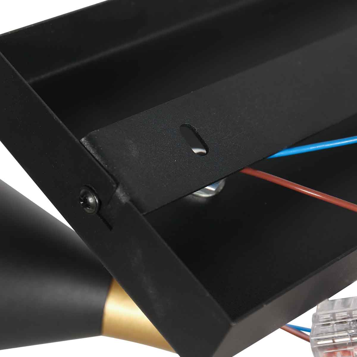 Applique murale moderne en métal noir Anne Lighting Preto – Image 9