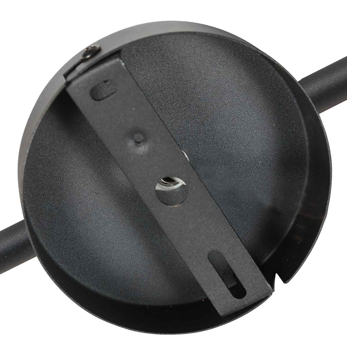 Spots noirs rétro en métal Mexlite Oeroe – Image 11