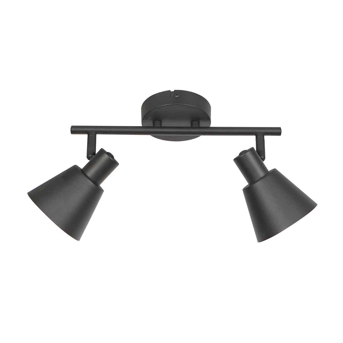 Spots noirs rétro en métal Mexlite Oeroe – Image 10