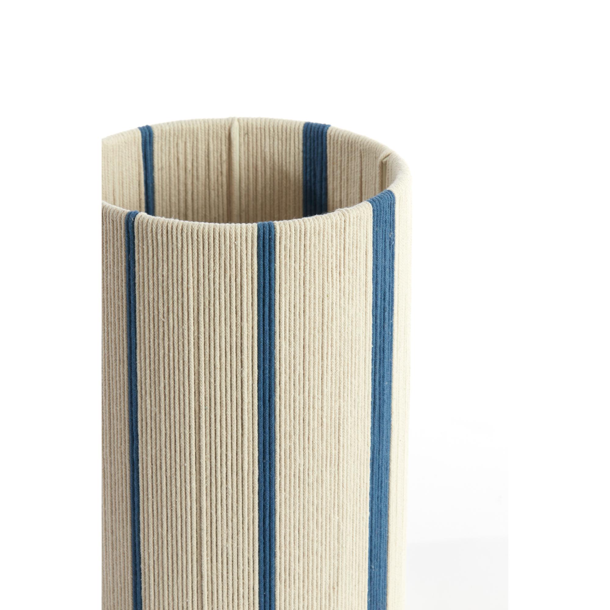 Abat-jour beige/bleu bohème en corde tressée Light & Living Medan – Image 3