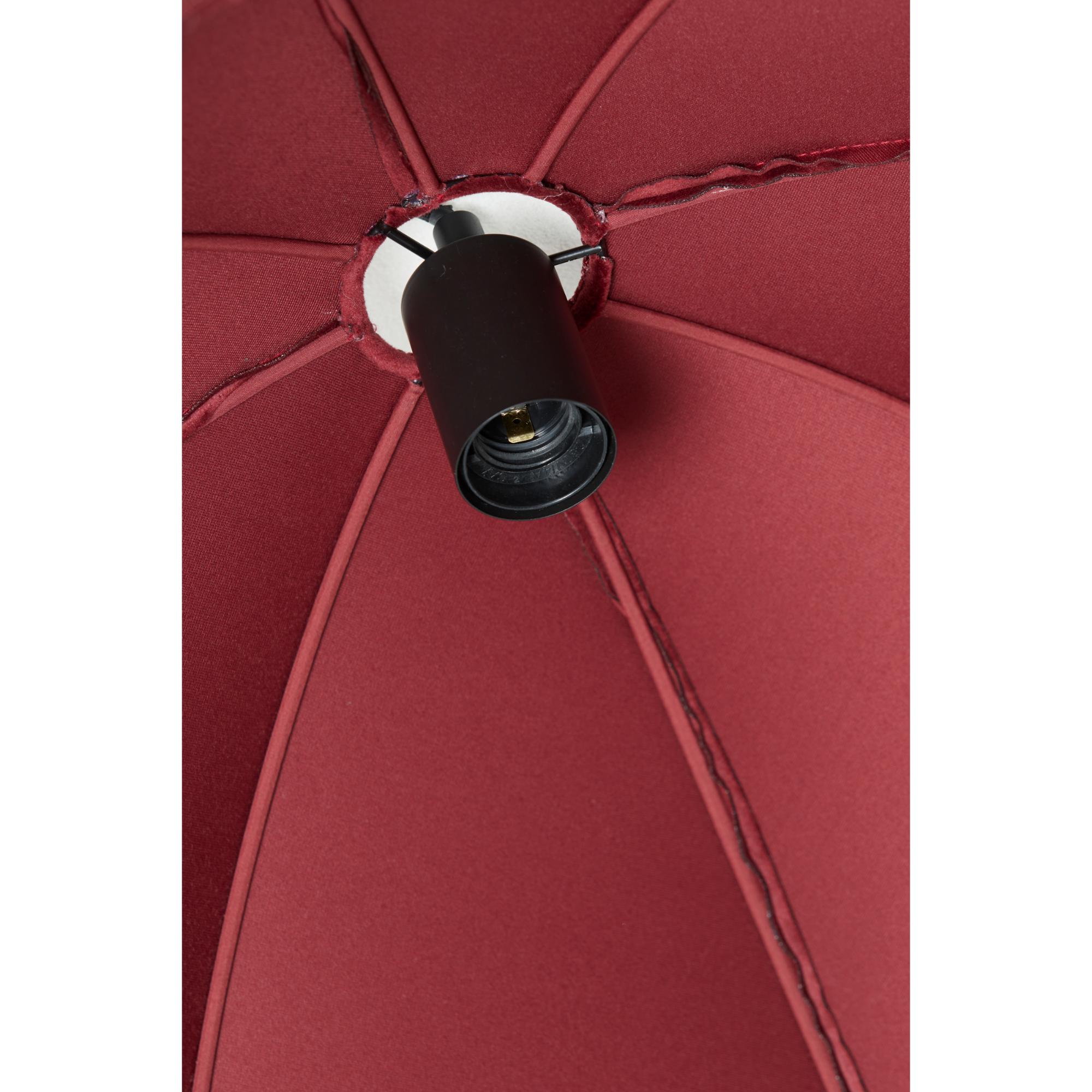 Suspension vintage rouge en velours Light & Living Malacia – Image 4