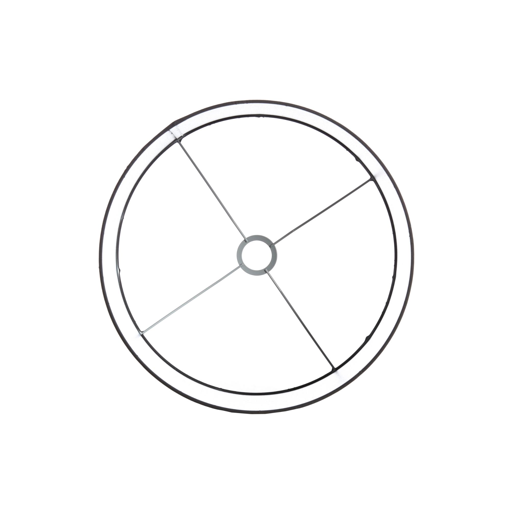 Abat-jour cylindrique en jute noir Light & Living Sendai – Image 4