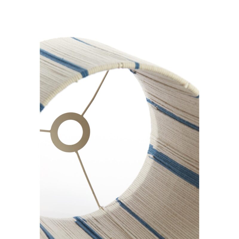 Abat-jour beige/bleu en corde Light & Living Medan – Image 5