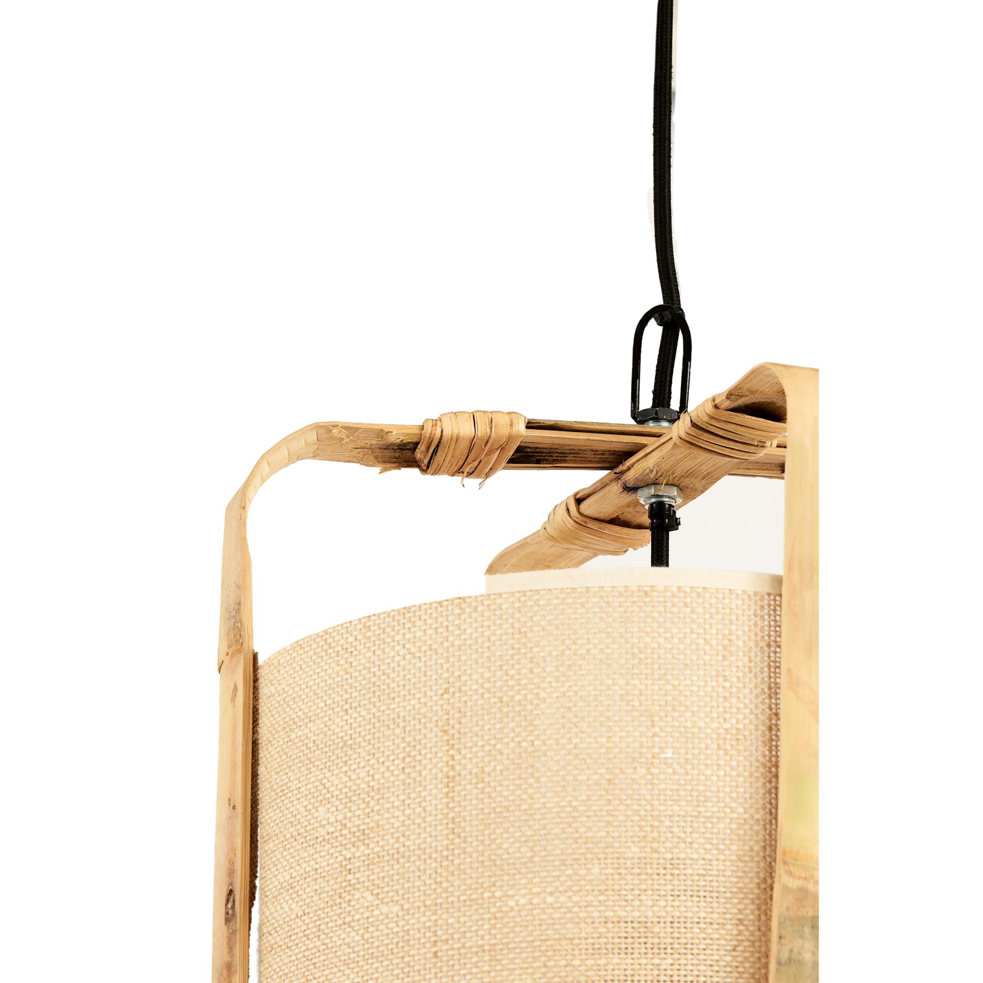Suspension beige en bambou Light & Living Sendai – Image 5