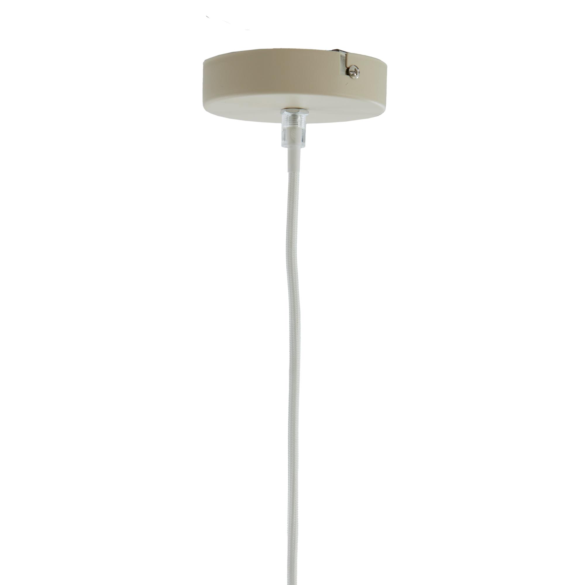 Suspension Japandi beige en forme de poire Light & Living Zubeda – Image 6