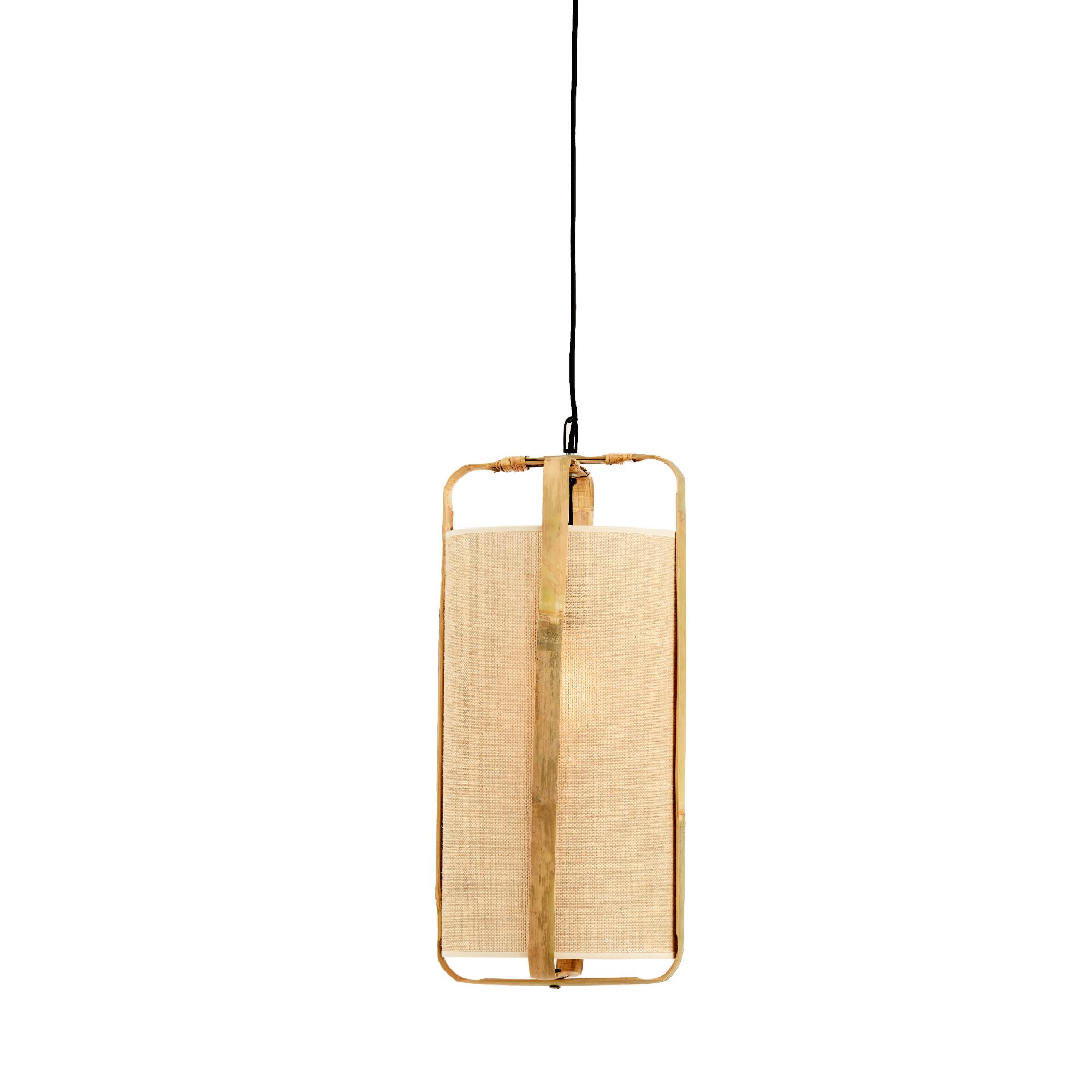Suspension beige en bambou Light & Living Sendai – Image 7