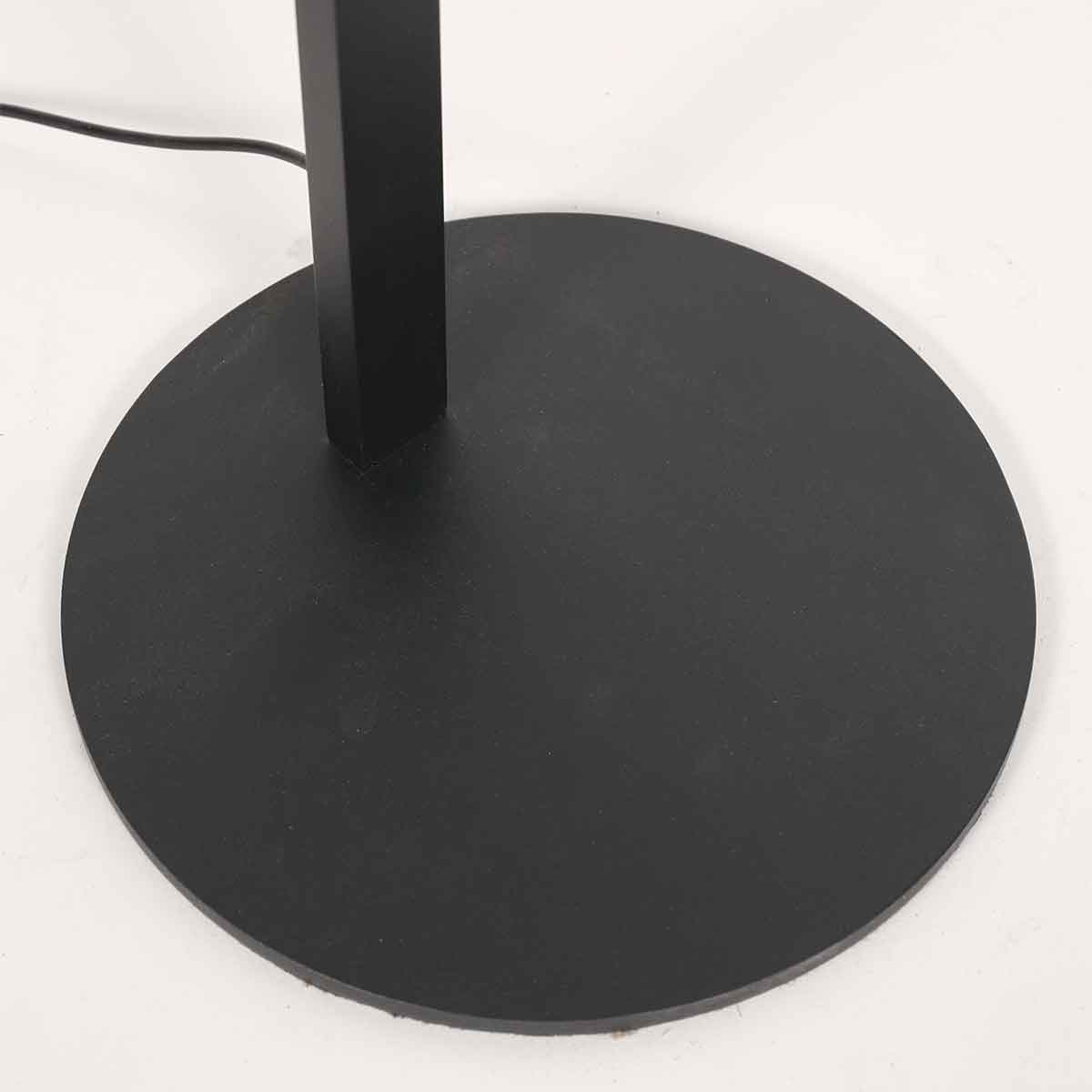 Lampadaire moderne en métal noir Steinhauer Ringlux – Image 10