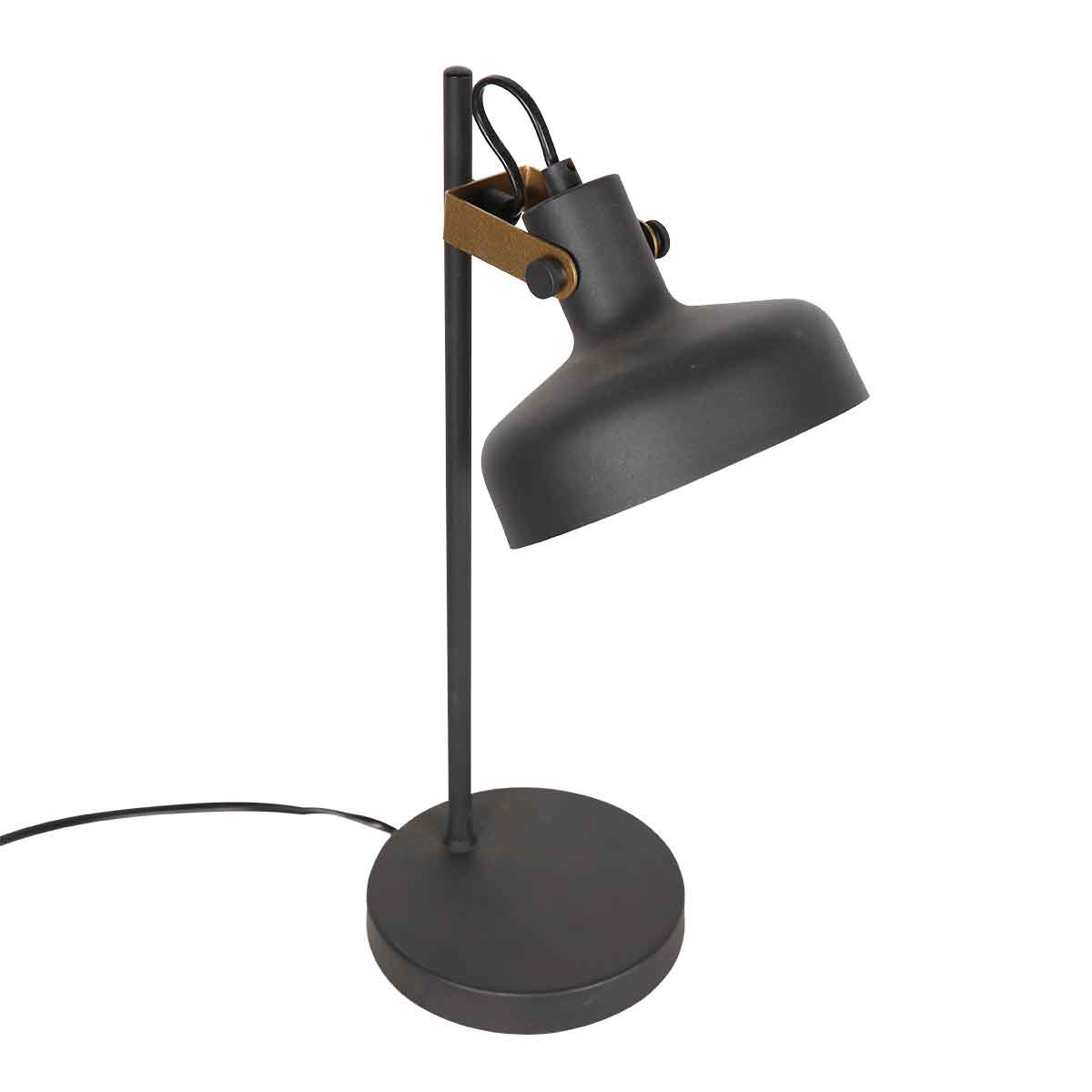 Lampe de table rétro avec détails dorés Mexlite Prato – Image 8