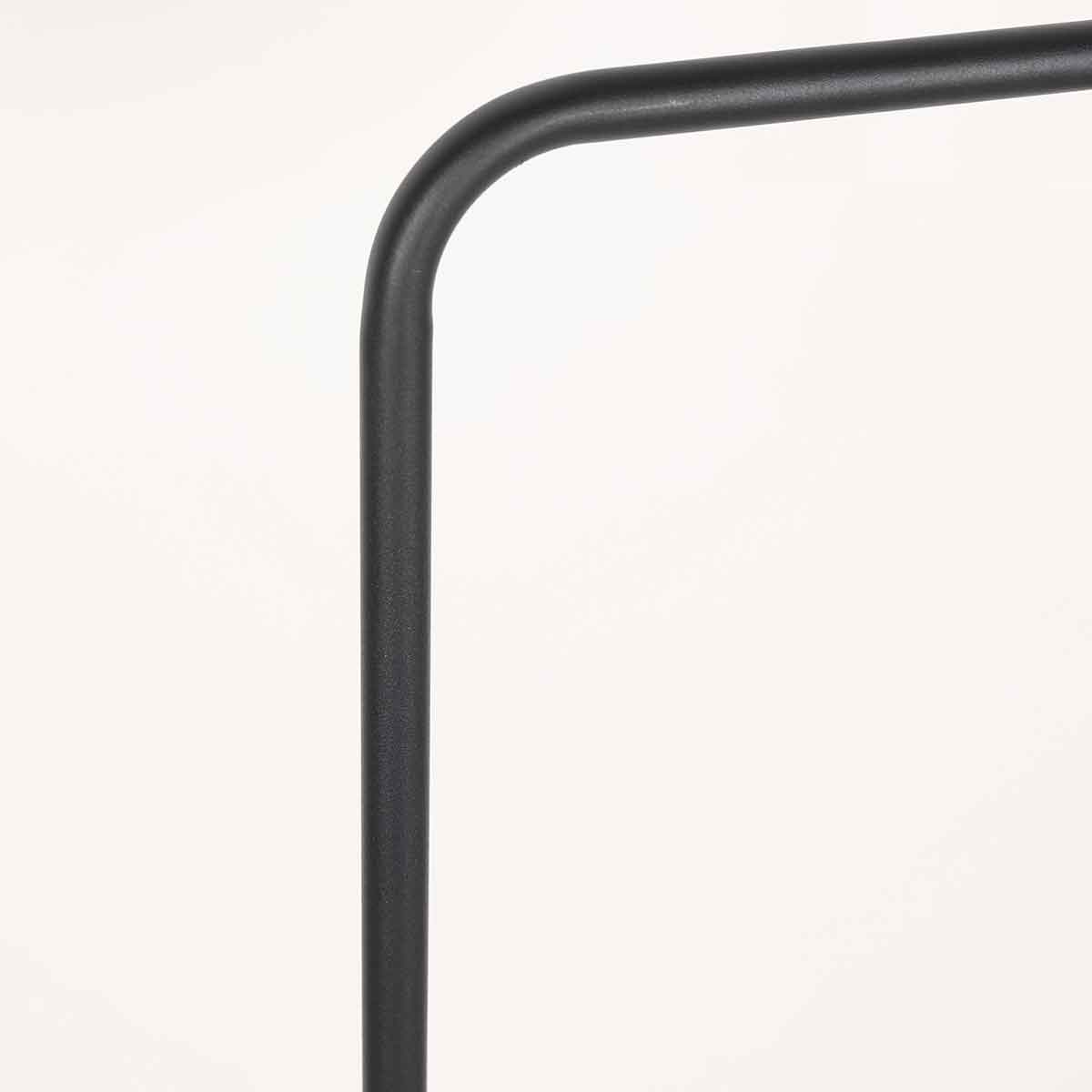 Lampe sur pied rétro noire avec abat-jour bronze Steinhauer Pintino – Image 10