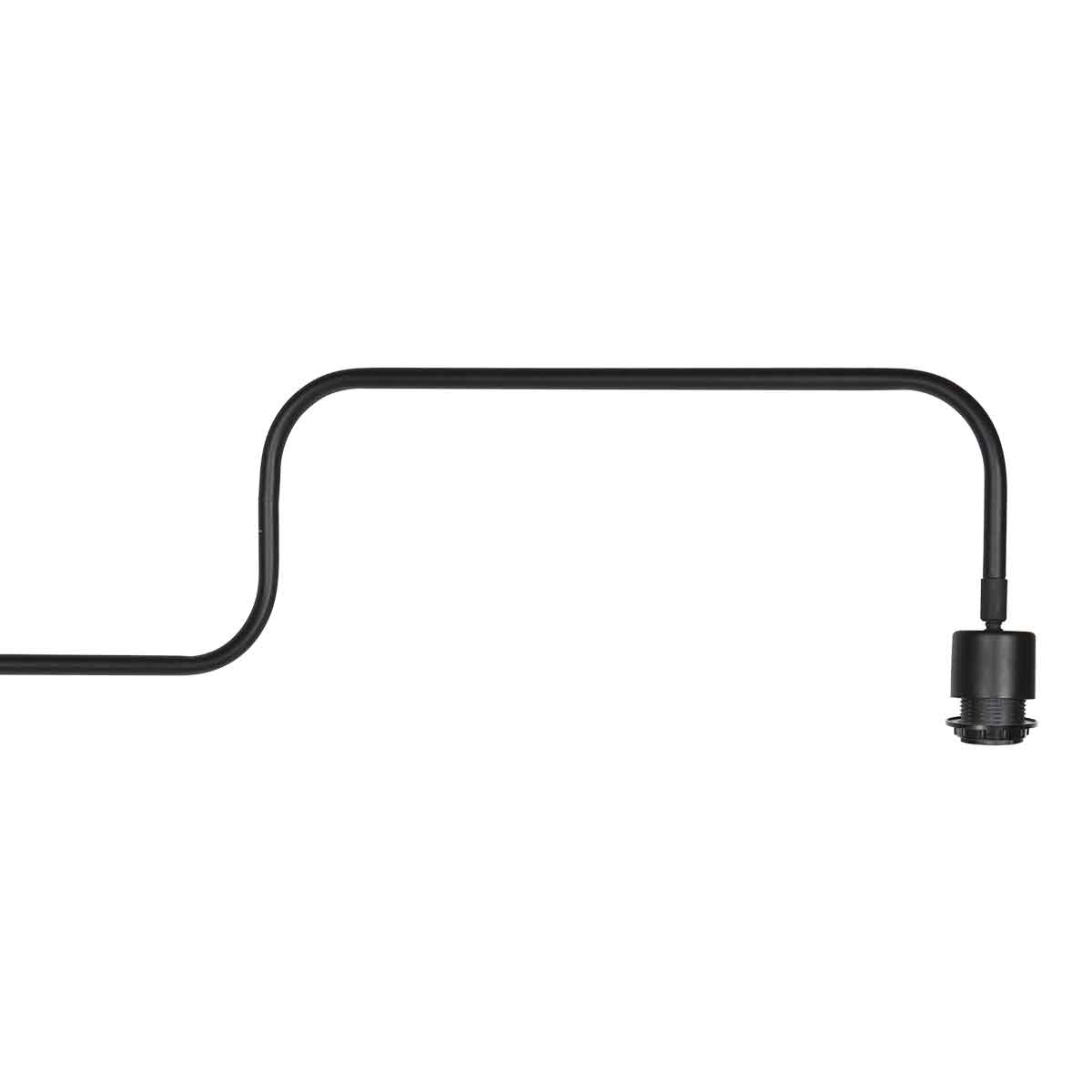 Applique murale combinant métal blanc et noir pour un contraste élégant Steinhauer Bloeba – Image 9